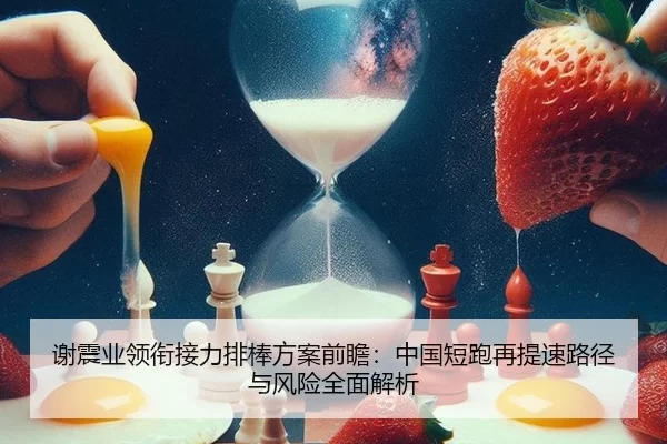 谢震业领衔接力排棒方案前瞻：中国短跑再提速路径与风险全面解析